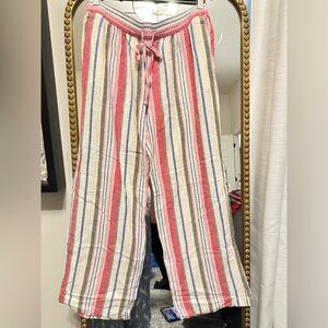Old Navy Stripe Linen Pants | NWT | Small